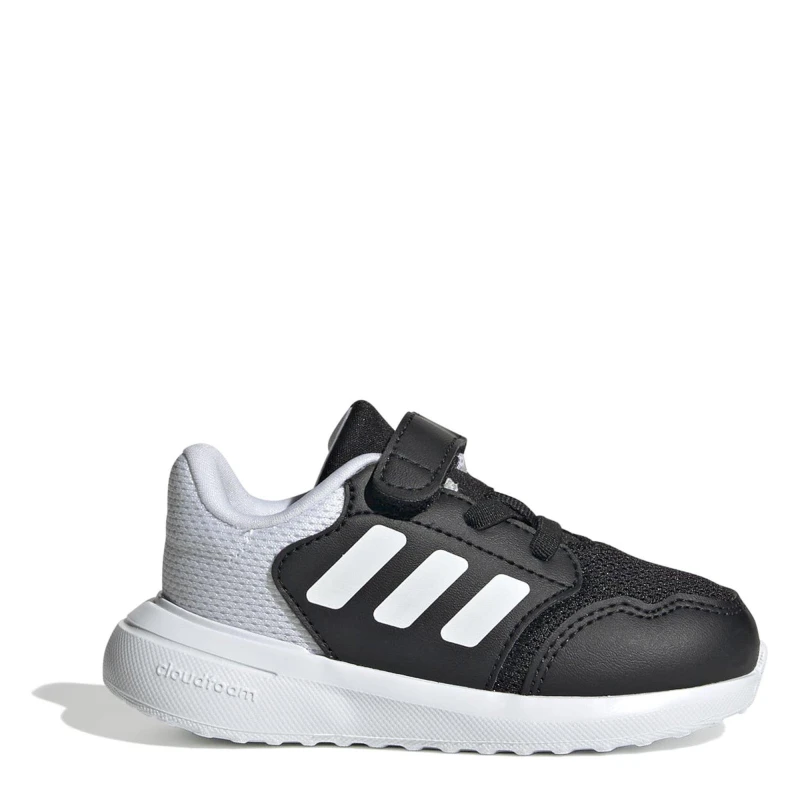 Image of adidas Black & white tensaur run 3.0 Toddler trainers Black/White UK 6