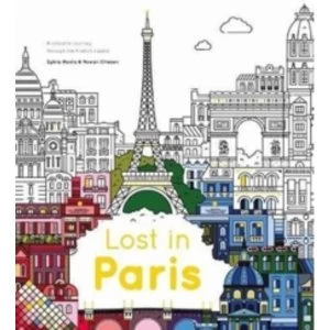 Image of Lost in Paris : A colour-in journey through the French capital