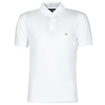 Image of Tommy Hilfiger 1985 REGULAR POLO mens Polo shirt in White - Sizes XL,3XL