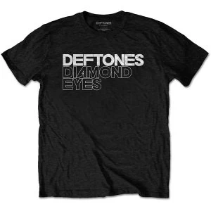 Image of Deftones - Diamond Eyes Unisex Medium T-Shirt - Black