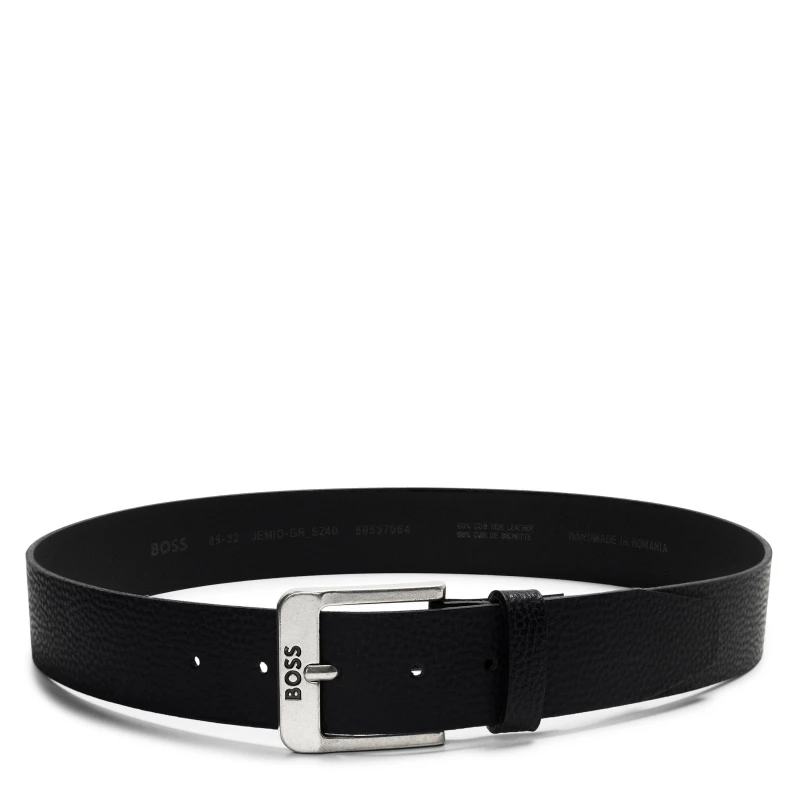 Image of Boss Mens Jemio Gr Belt Black male 32R (85cm)