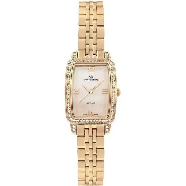 Image of Continental Ladies Continental Crystaline Watch One Size Rose Gold and Pink MOP 76683990000