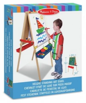Image of Melissa and Doug Deluxe Standing Art Easel.