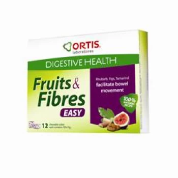 Image of Ortis Intestinal Transit Fruits & Fibres (Easy) - 12 Chewable Cubes