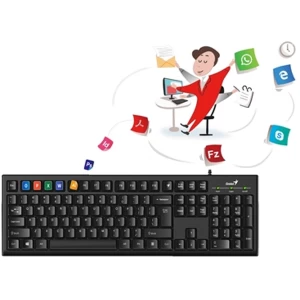 Image of Genius KB-100 USB Smart Keyboard UK Layout