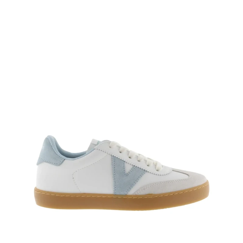 Image of Victoria Leather and suede effect trainers Victoria Berlin Bleu Unisex 37