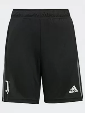 Image of adidas Juventus Tiro Training Shorts, Black, Size 7-8 Years