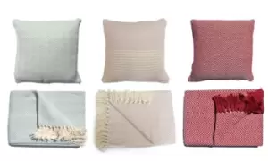 Image of Cushion Covers and Throws, Skye Throw, Natural