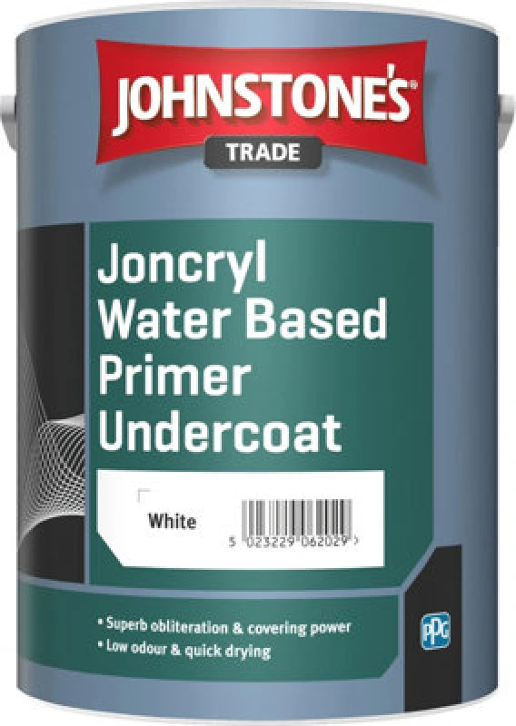 Image of Johnstones Trade Joncryl Primer Undercoat White 1L