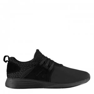 Image of Delray Wavey Veggi Trainers - Black Mono