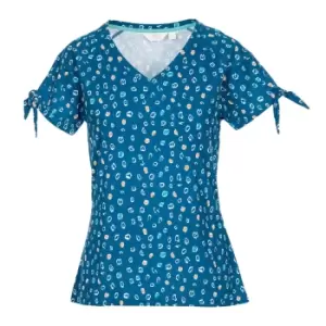 Image of Trespass Womens/Ladies Fernie T-Shirt (S) (Cosmic Blue Print)