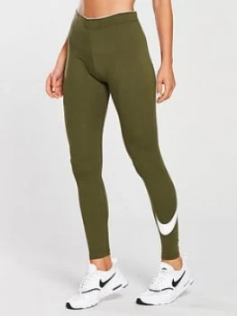 Image of Nike Sportswear Club Legging Olive Olive Size M Women