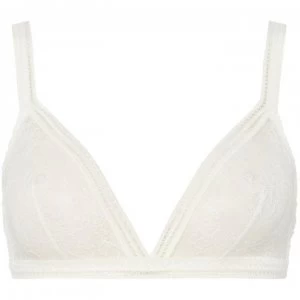 Image of Maison Lejaby Miss Lejaby Triangle Bra - Lilywhite