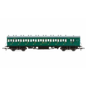 Image of Hornby SR 58' Maunsell Rebuilt (Ex-LSWR 48') Eight Compartment Brake Third 2638 'Set 44' Era 3 Model...