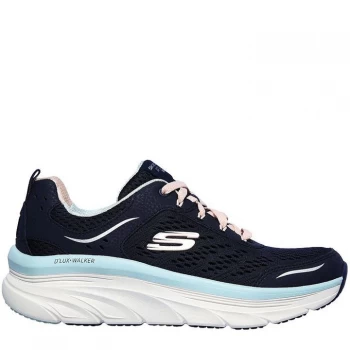 Image of Skechers Dlux Walker Runners - Navy/Blue