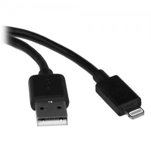 Image of Tripp Lite USB Sync / Charge Cable with Lightning Connector - Black 0.91 m