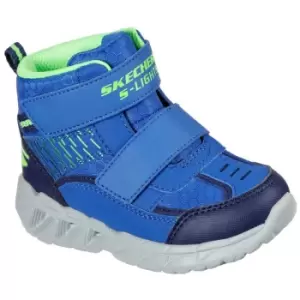 Image of Skechers Boys S Lights Magna Lights Light Up Boots UK Size 10 (EU 27)