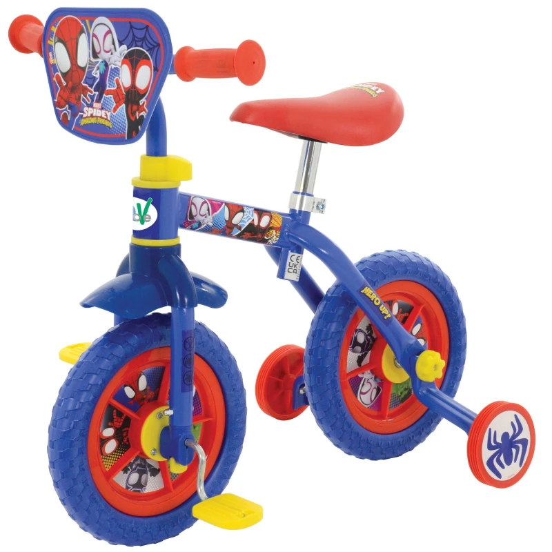 Image of MoVe Spidey & His Amazing Friends 2 in 1 10" Training Bike M005051