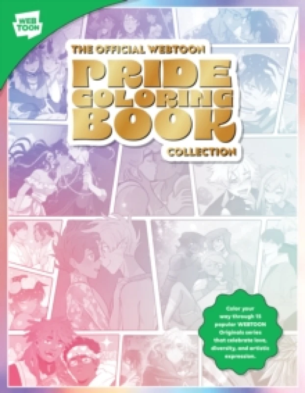 Image of The Official WEBTOON Pride Coloring Book Collection. Paperback. By WEBTOON Entertainment, Walter Foster Creative Team Books