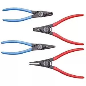 Image of Gedore 1692283 Pliers Set Suitable for Outer and inner rings 19-60 mm 19-60 mm Tip shape (details) Straight, 90° angle
