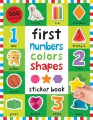 Image of First 100 Stickers First Numbers Colors Shapes by Roger Priddy