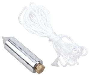 Image of Wickes Carbon Steel Plumb Bob and Line Set