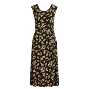 Image of Lauren by Ralph Lauren Vabrizio Midi Dress - Black