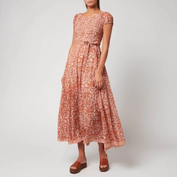 Image of Free People Womens Ultraviolet Dress - Tea Combo - S