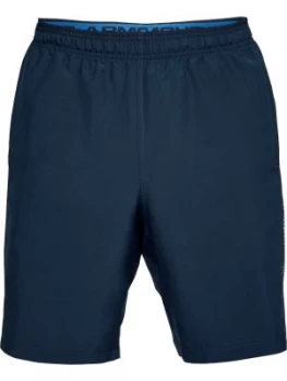 Image of Urban Armor Gear Mens Woven Graphic Short Blue
