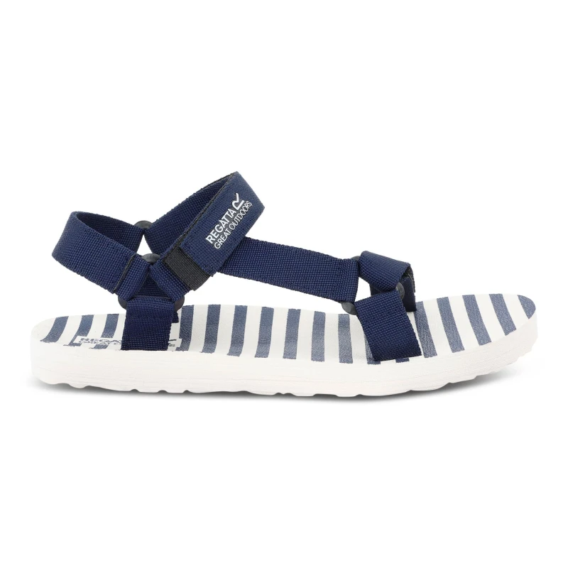 Image of Regatta Lady Vendeavour Sandals Navy/Navy Strip female UK 5