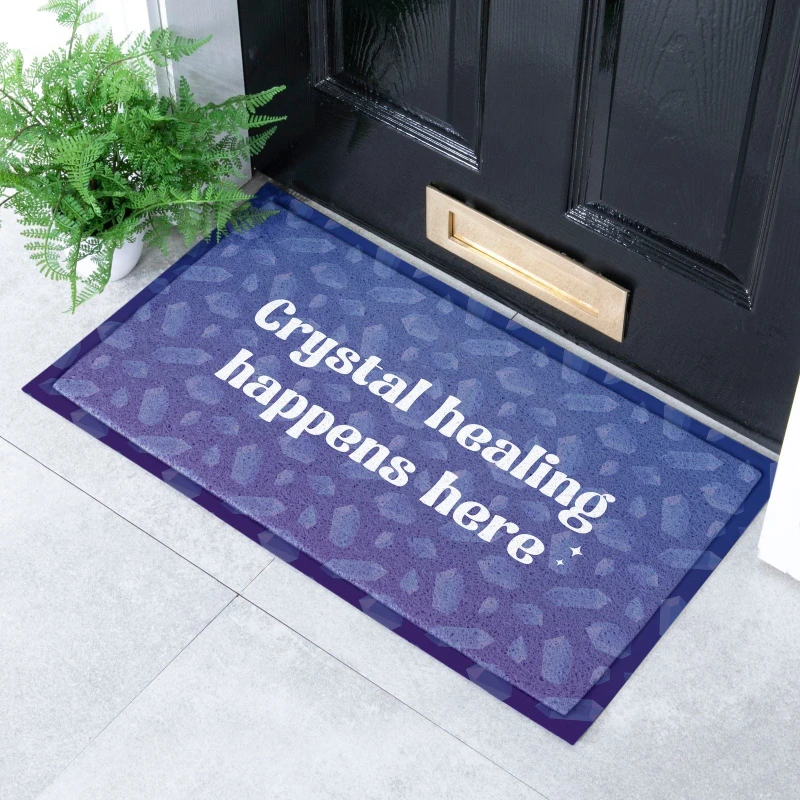 Image of Native Natural Crystal Healing Doormat (70 X 40Cm)