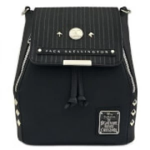 Image of Loungefly Disney The Nightmare Before Christmas Faux Leather Mini Convertible Backpack