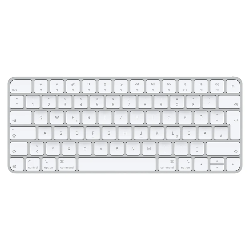 Image of Apple Apple Magic keyboard Universal USB + Bluetooth QWERTZ German White MXCL3D/A