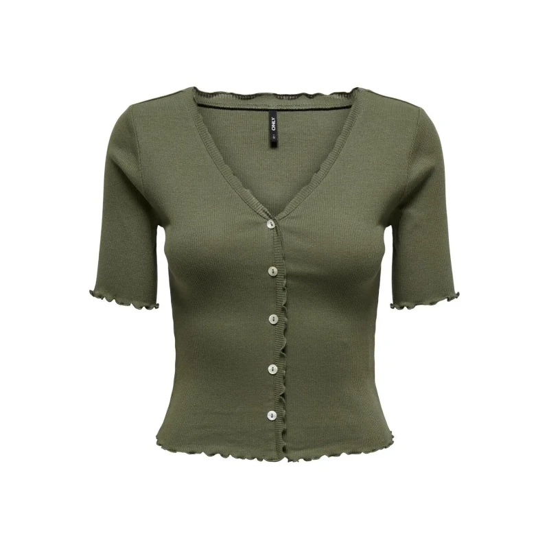 Image of Only Womens T-Shirt Only Laila Vert Female L