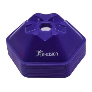 Image of Precision Pro HX Saucer Cones Purple: Set of 50