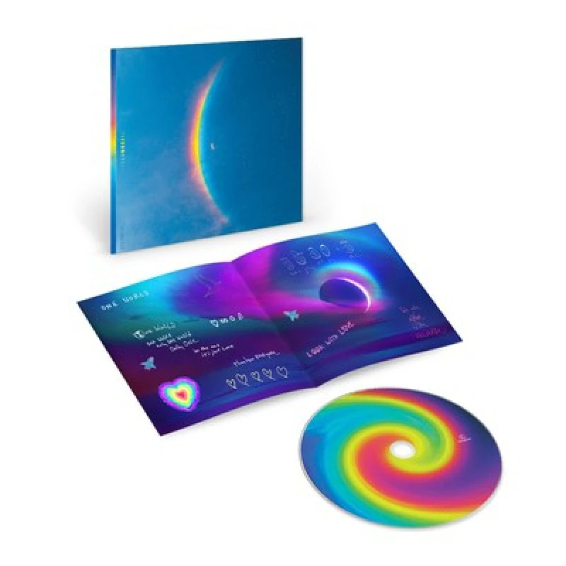 Image of Coldplay Moon Music - First Edition EcoCD - Silver-Foil Debossed Cover - Sealed 2024 UK CD album 5021732278807