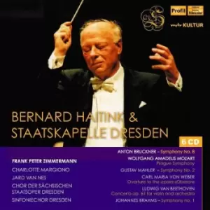 Image of Bernard Haitink & Staatskapelle Dresden Live by Anton Bruckner CD Album