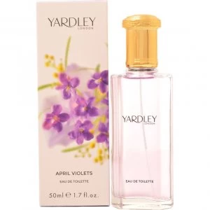 Image of Yardley April Violets Eau de Toilette For Her 50ml