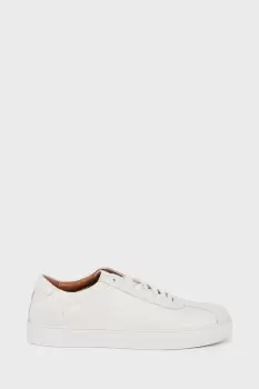 Image of Leather Smart White Trainer