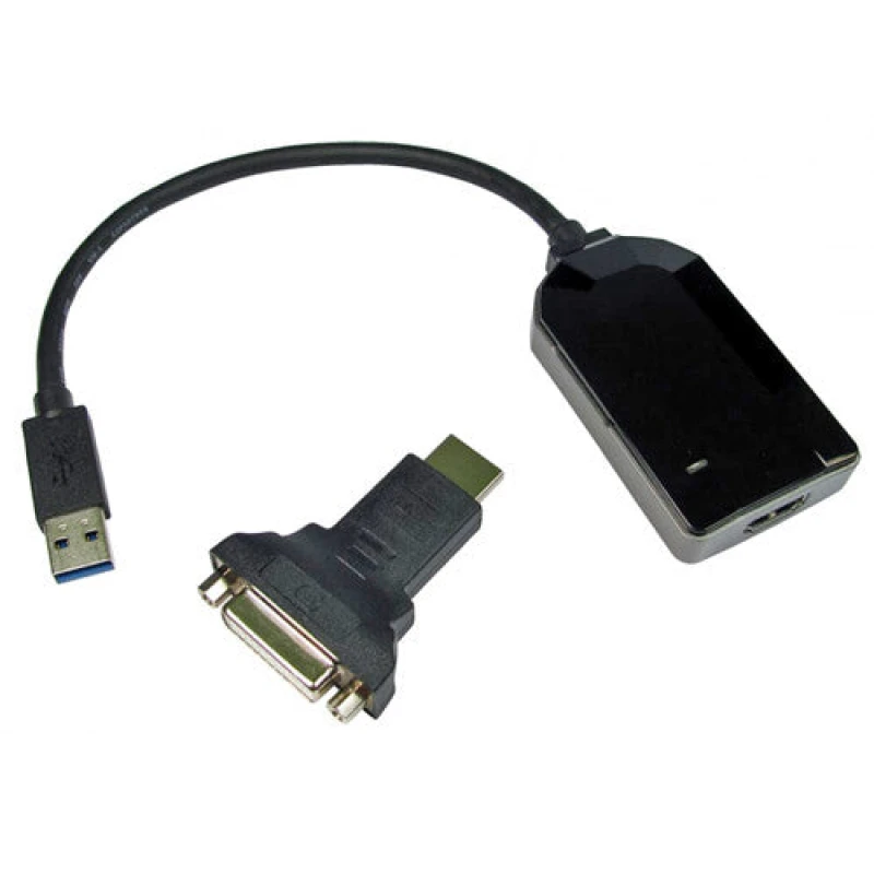 Image of Cablenet Cablenet 20cm USB 3.0 Type A Male - HDMI Female Tailed Adaptor 40-1046