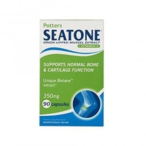 Image of Seatone Super Strength Green Lipped Mussel Extract - Helps Maintain Joint Mobility (90 x 350mg Caps)