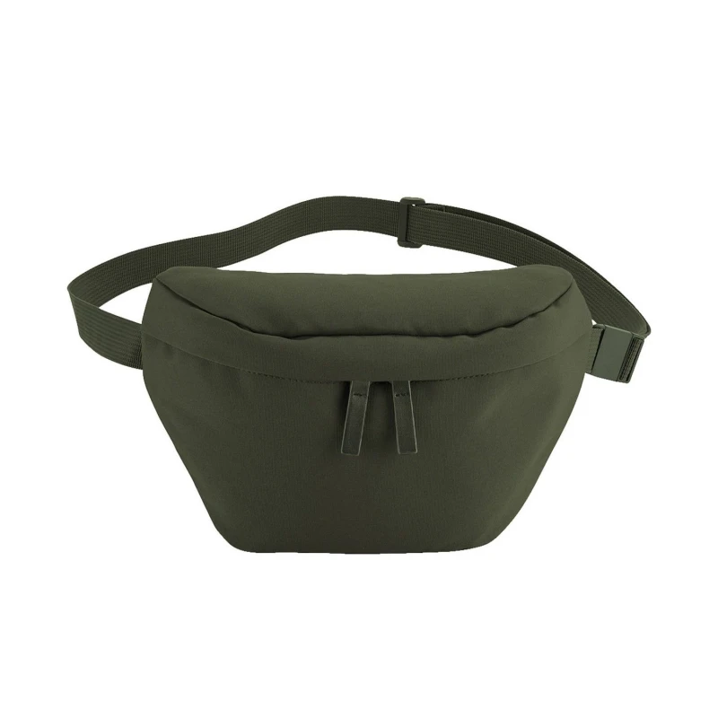 Image of Bagbase Simplicity Waist Bag in Green Green Unisex One Size