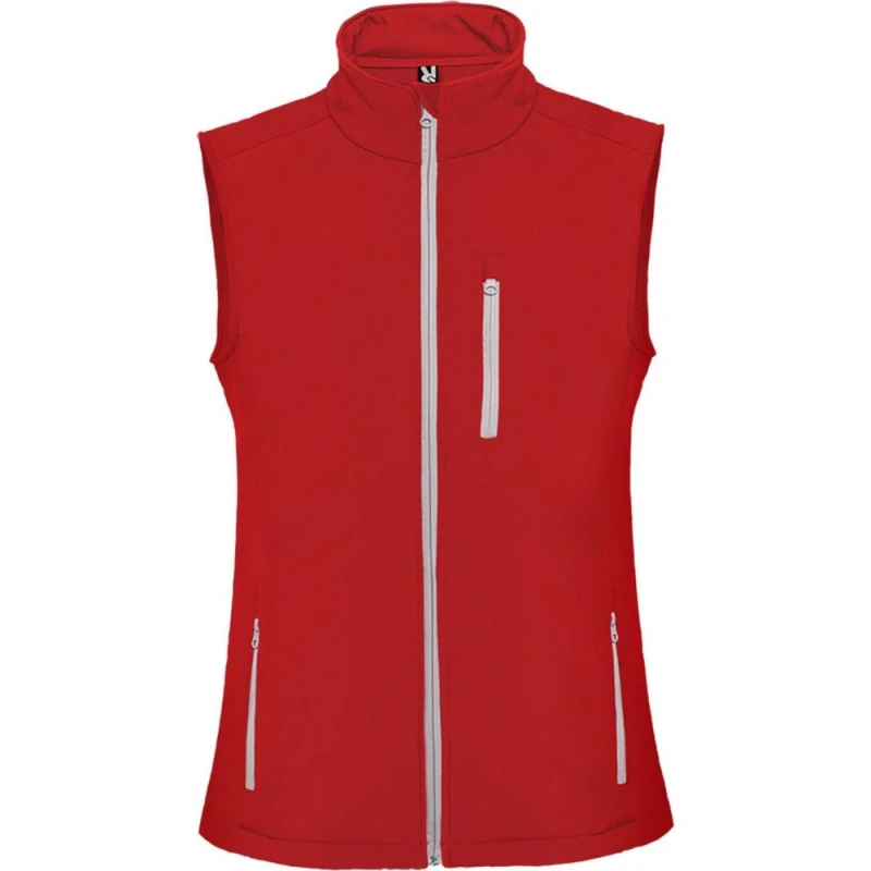 Image of ROLY ROLY Men Nevada Softshell Body Warmer in Red Size: Small Red S Male 5063470415939