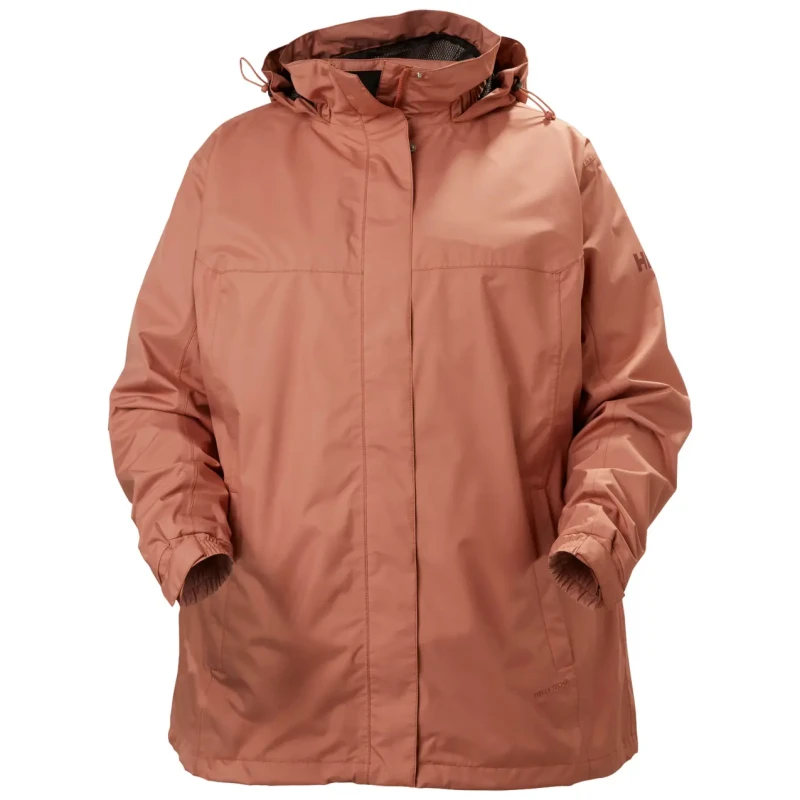 Image of Helly Hansen Womens waterproof jacket Helly Hansen Aden Plus Marron Female 3X