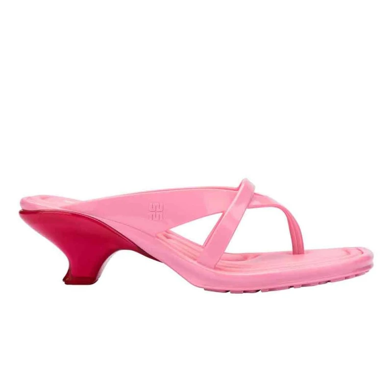 Image of Melissa Shoes Womens Layla Heels in Light Pink Size: 6 Light Pink Female 6
