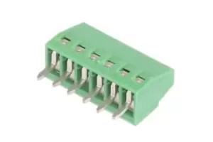 Image of Phoenix Contact MPT 0.5/ 6-2.54 6-pin PCB Terminal Block, 2.54mm Pitch Rows