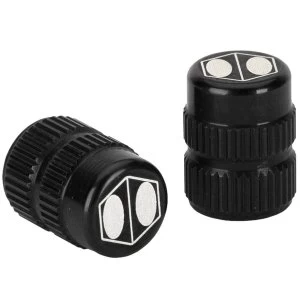 Image of Box Cube Valve Cap Schrader Black