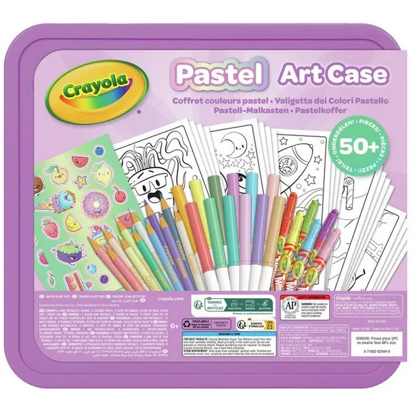 Image of Crayola Crayola Pastel Art Case ZW54801