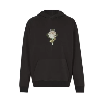 Image of AllSaints Wreath Oth Hoody - Washed Black