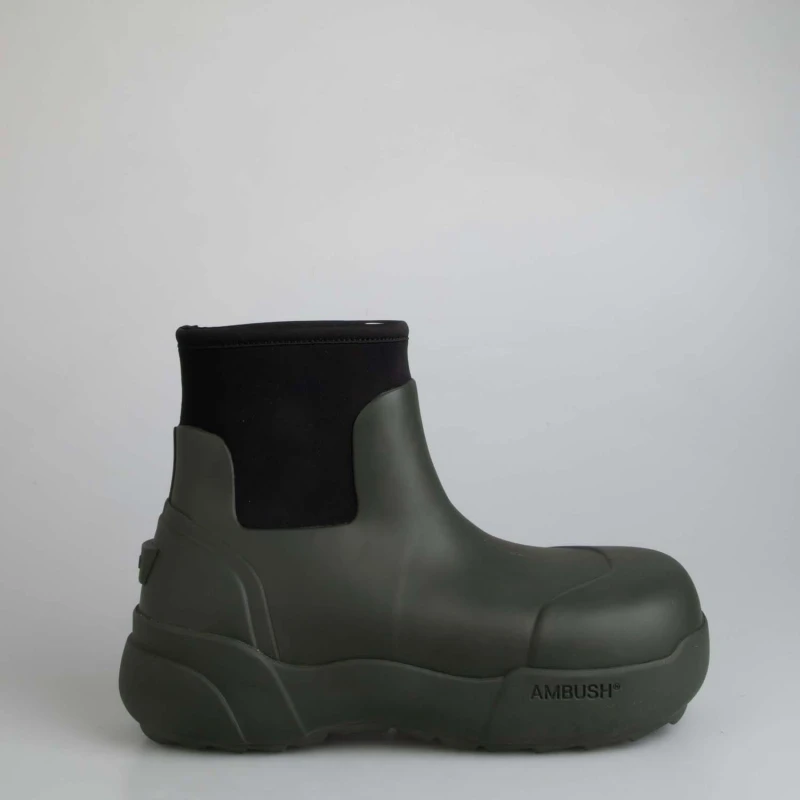 Image of Ambush Rubber Boots - Green Black Green Black 4
